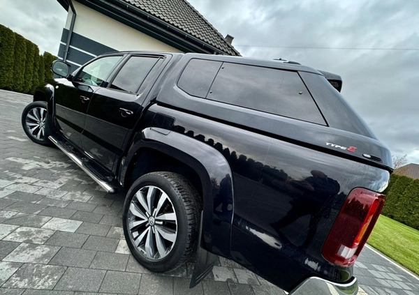Volkswagen Amarok cena 165000 przebieg: 62000, rok produkcji 2018 z Siedliszcze małe 742